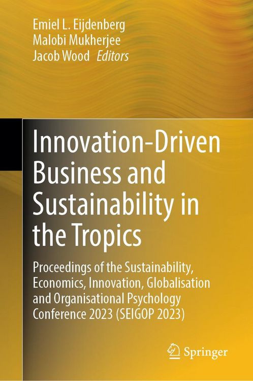 Produktbild: Innovation-Driven Business and Sustainability in the Tropics