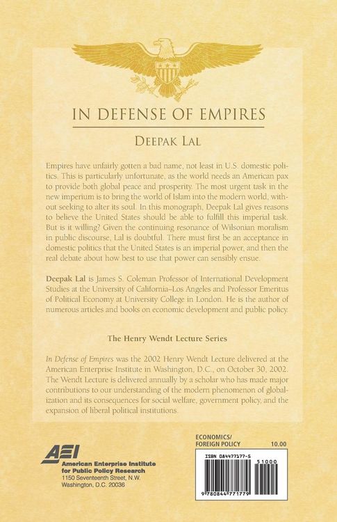 Produktbild: In Defense of Empires
