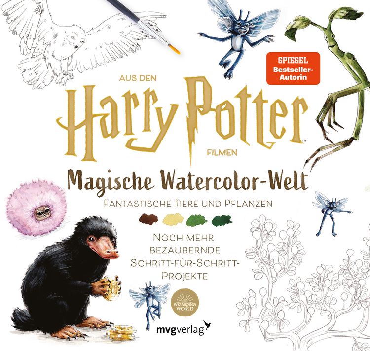 Produktbild: Magische Watercolor-Welt &ndash; Fantastische Tiere und Pflanzen