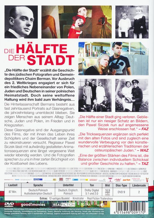 Produktbild: Die H&auml;lfte der Stadt
