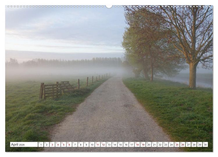 Produktbild: Die Niers im Jahreslauf (hochwertiger Premium Wandkalender 2026 DIN A2 quer), Kunstdruck in Hochglanz