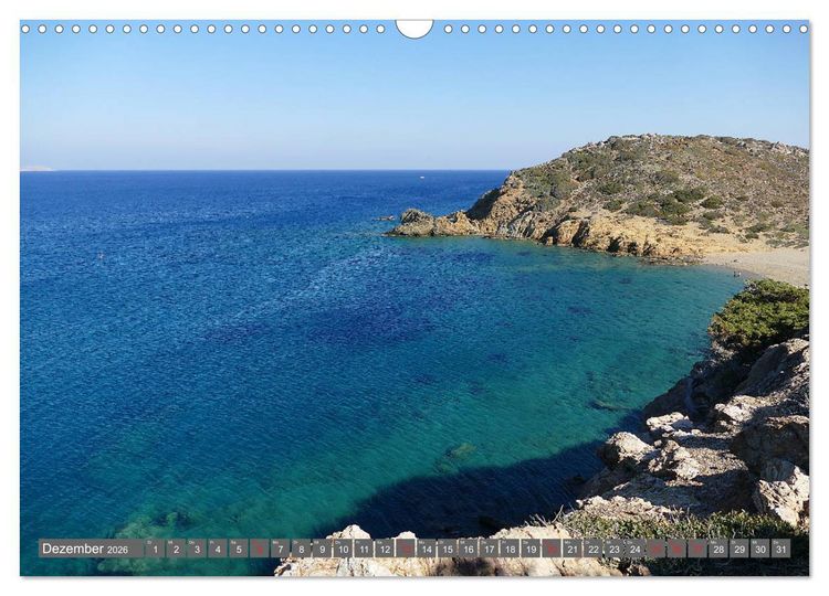 Produktbild: Kreta - Paradies an der Wiege Europas (Wandkalender 2026 DIN A3 quer), CALVENDO Monatskalender