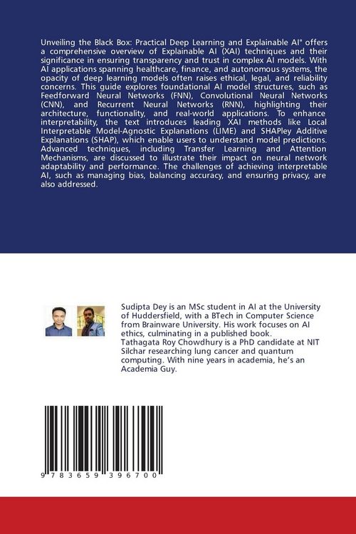 Produktbild: Unveiling the Black Box: Practical Deep Learning and Explainable AI