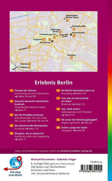 Produktbild: MICHAEL M&Uuml;LLER Reisef&uuml;hrer Berlin MM-City