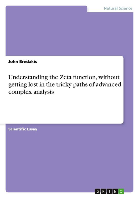 Produktbild: Understanding the Zeta function, without getting lost in the tricky paths of advanced complex analysis