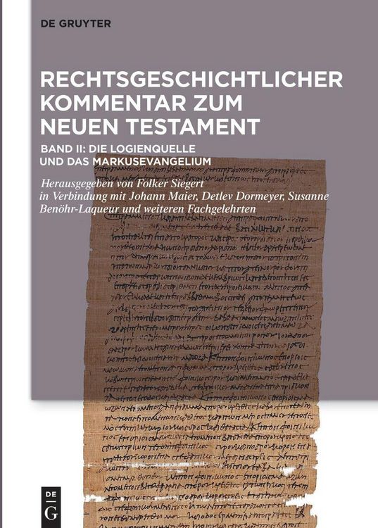 Produktbild: Die Logienquelle und das Markusevangelium