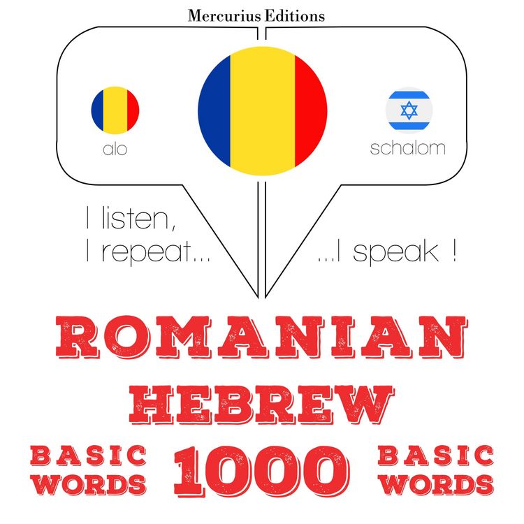 Produktbild: Evrei - rom&acirc;ni: 1000 de cuvinte de bază