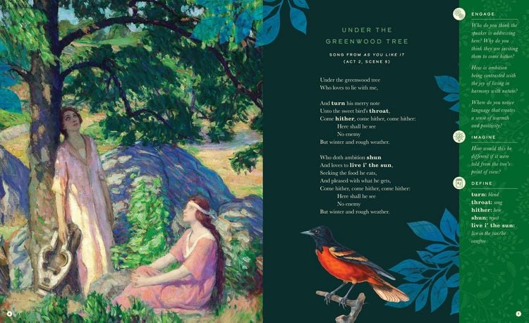 Produktbild: The Illustrated William Shakespeare: 25 Essential Poems