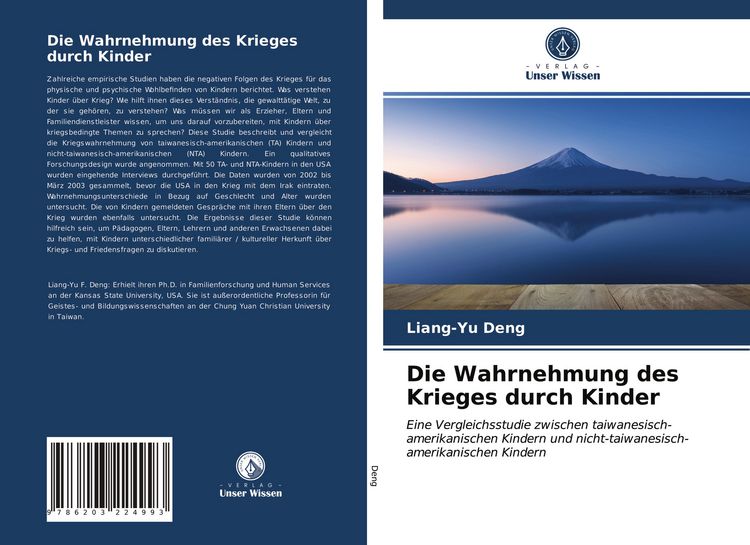 Produktbild: Die Wahrnehmung des Krieges durch Kinder