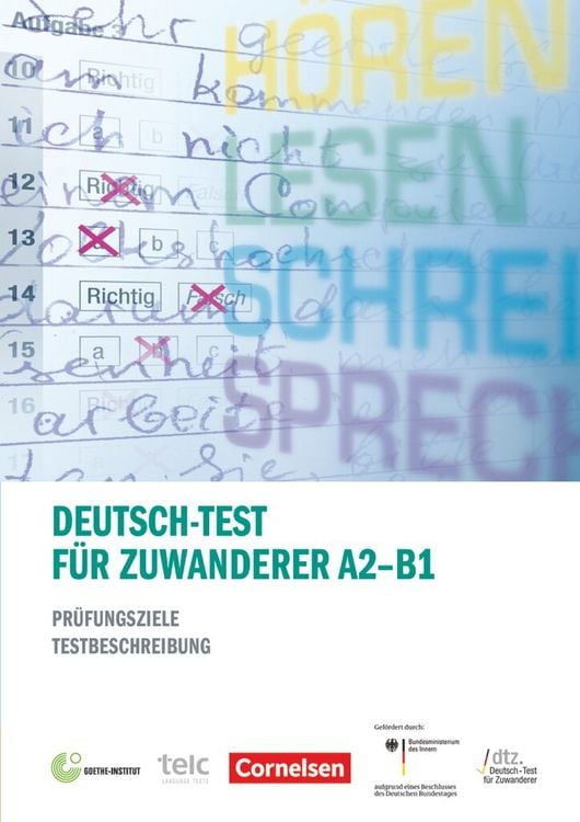 Produktbild: Deutsch-Test f&uuml;r Zuwanderer - Pr&uuml;fungsziele / Testbeschreibung - A2-B1