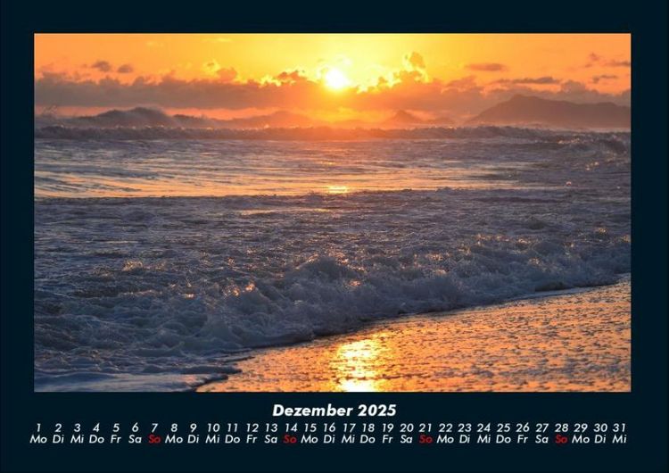 Produktbild: Sonnenuntergang 2025 Fotokalender DIN A4
