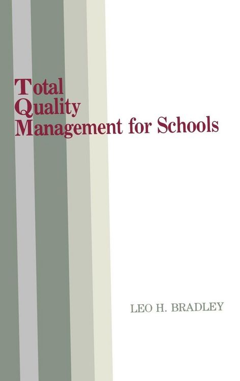 Produktbild: Total Quality Management for Schools