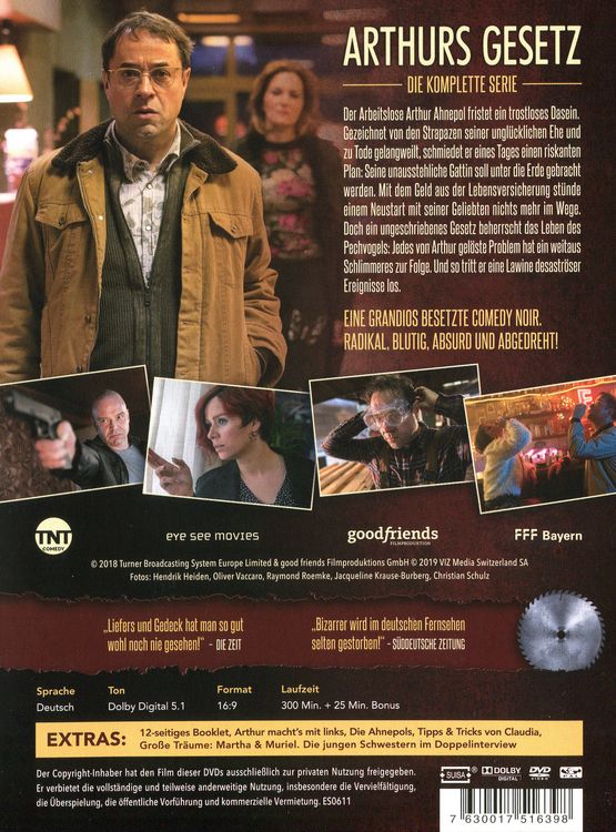 Produktbild: Arthurs Gesetz - Gesamtausgabe [2 DVDs]