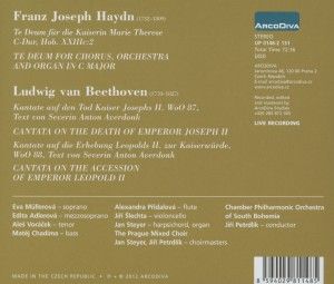 Produktbild: M&uuml;llerova/Adlerova/Voracek/Chadima/Petrdlik: Cantatas ad hon
