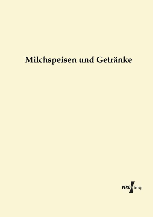 Produktbild: Milchspeisen und Getr&auml;nke