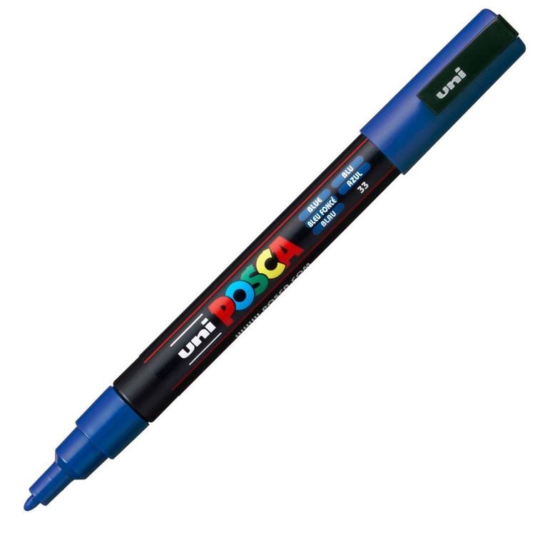 Produktbild: uni-ball Marker uni POSCA PC-3M blau