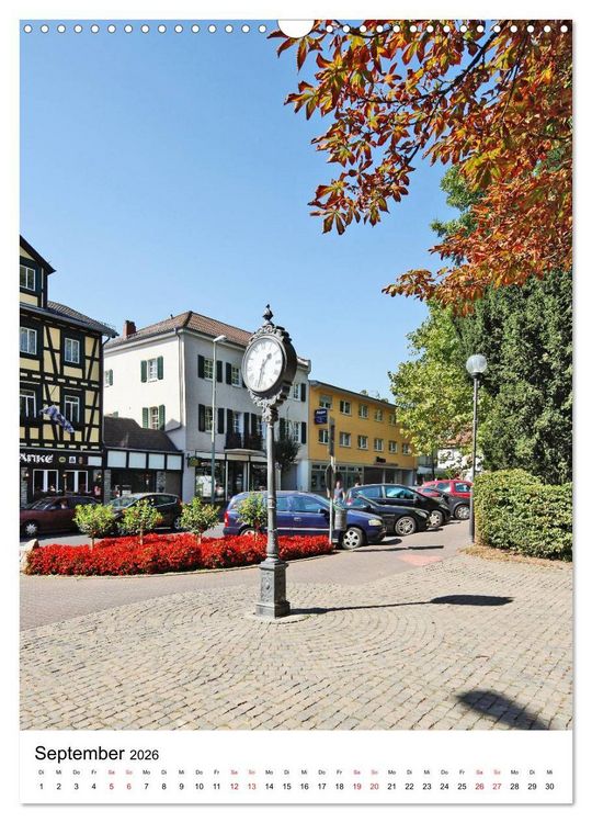 Produktbild: Bad Soden am Taunus (Wandkalender 2026 DIN A3 hoch), CALVENDO Monatskalender