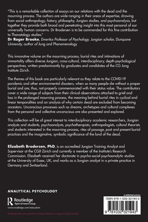 Produktbild: Jungian Dimensions of the Mourning Process, Burial Rituals and Access to the Land of the Dead