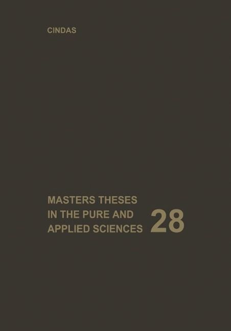 Produktbild: Masters Theses in the Pure and Applied Sciences