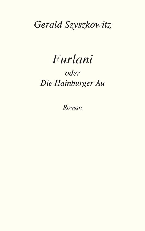 Produktbild: Furlani oder Die Hainburger Au