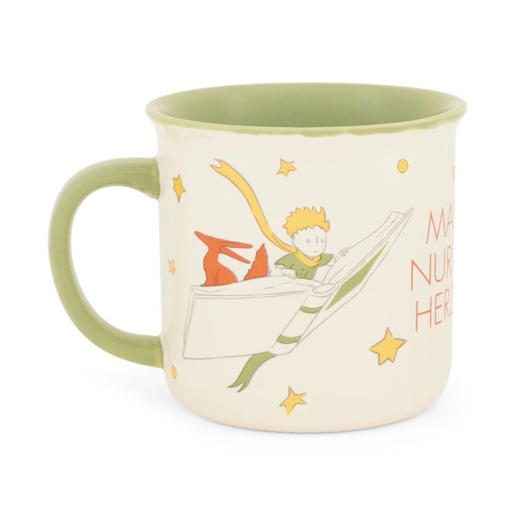 Produktbild: Tasse im Emaillelook Herzsuche