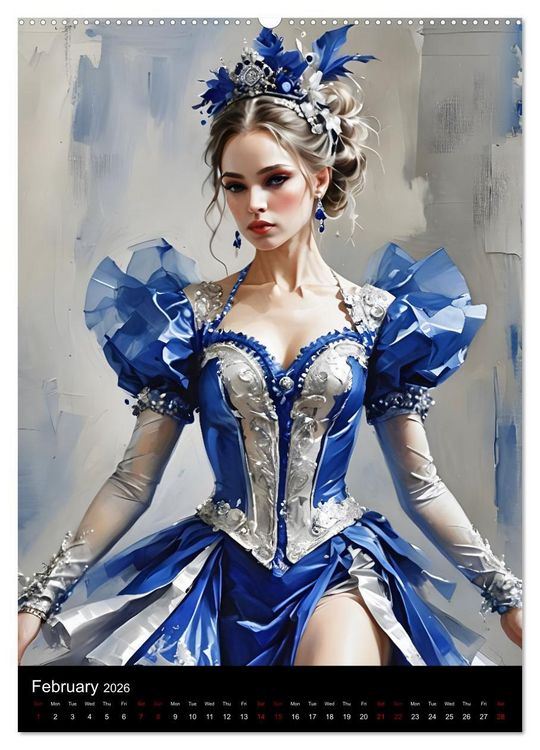 Produktbild: Dancing Elegance (Wall Calendar 2026 DIN A2 portrait), CALVENDO 12 Month Wall Calendar