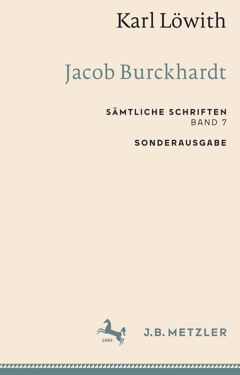 Produktbild: Karl L&ouml;with: Jacob Burckhardt