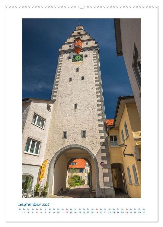 Produktbild: Bad Waldsee (Wandkalender 2027 DIN A2 hoch), CALVENDO Monatskalender