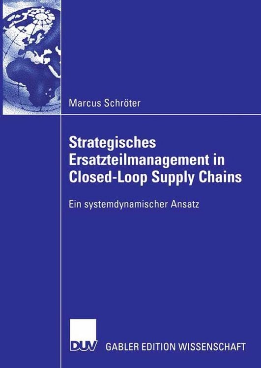 Produktbild: Strategisches Ersatzteilmanagement in Closed-Loop Supply Chains