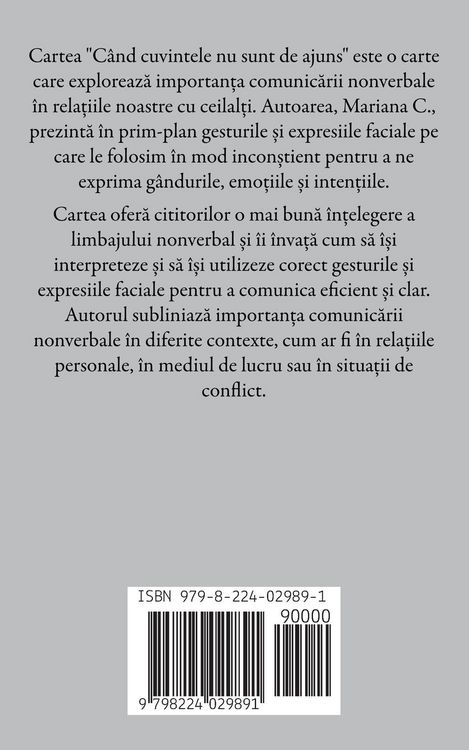 Produktbild: Cand cuvintele nu sunt de ajuns