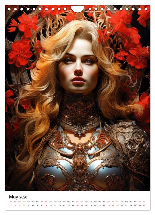 Produktbild: Medieval Legends (Wall Calendar 2026 DIN A4 portrait), CALVENDO 12 Month Wall Calendar