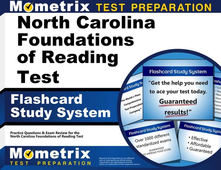 Produktbild: North Carolina Foundations of Reading Test Flashcard Study System