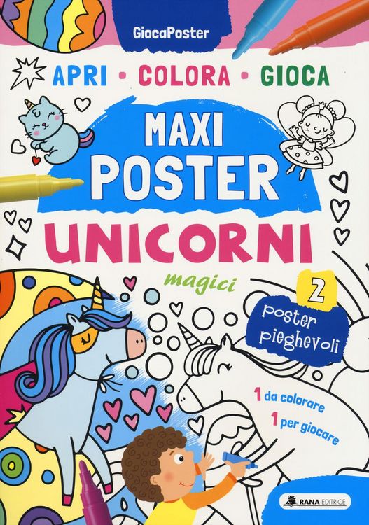 Produktbild: Unicorni magici. Maxi poster