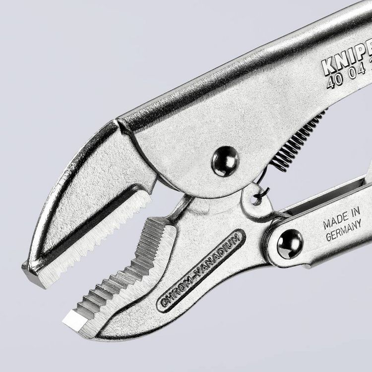 Produktbild: Knipex 40 04 250 Gripzange Gerade mit Prismenaussparung 0 - 35mm 250mm