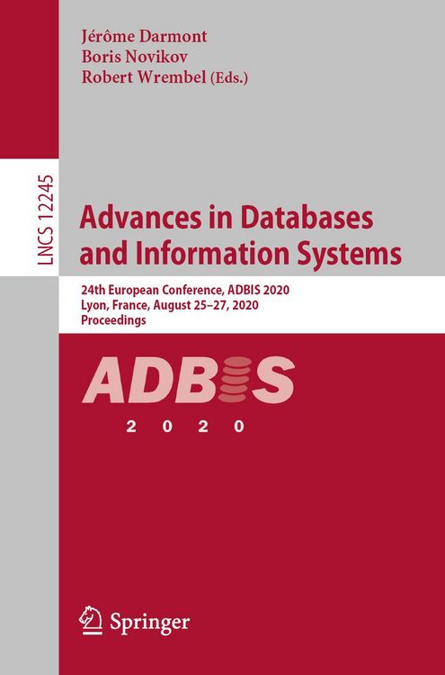 Produktbild: Advances in Databases and Information Systems