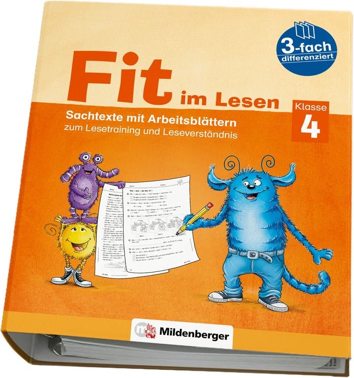 Produktbild: Fit im Lesen &ndash; Sachtexte, Klasse 4