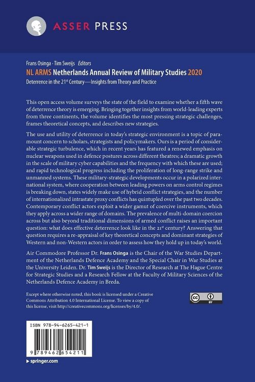 Produktbild: NL ARMS Netherlands Annual Review of Military Studies 2020