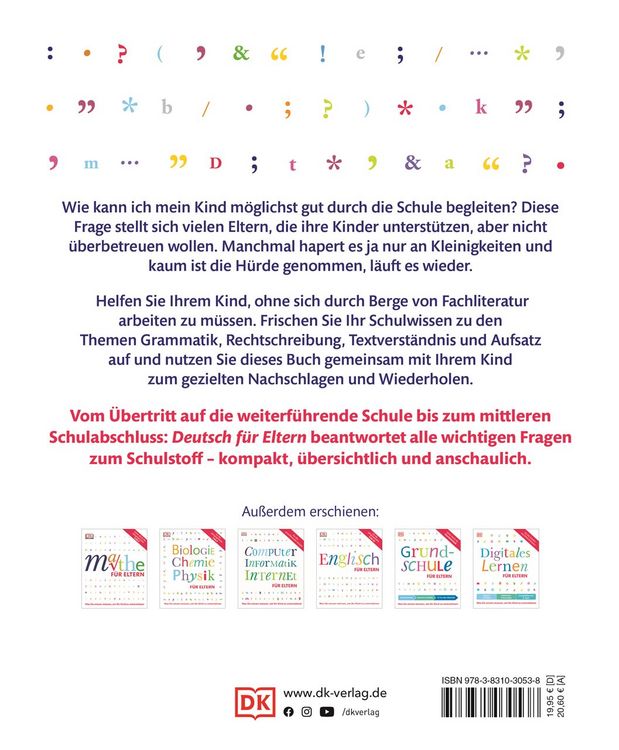 Produktbild: Deutsch f&uuml;r Eltern