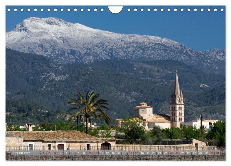 Produktbild: Balearen - Mallorca, Menorca, Ibiza und Formentera (Wandkalender 2027 DIN A4 quer), CALVENDO Monatskalender