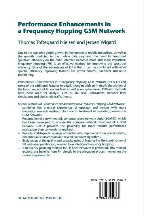 Produktbild: Performance Enhancements in a Frequency Hopping GSM Network