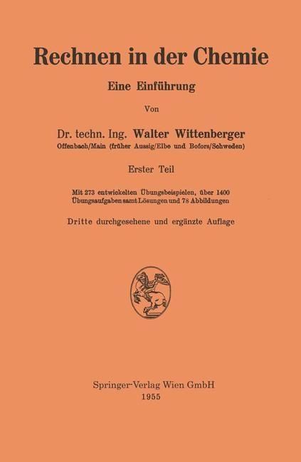 Produktbild: Rechnen in der Chemie