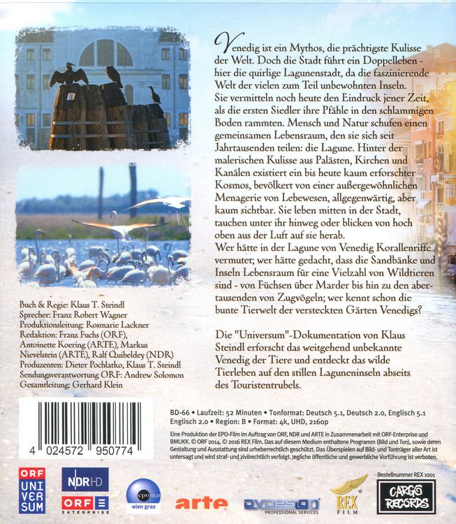 Produktbild: Wildes Venedig (4K Ultra HD)
