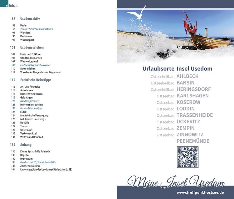 Produktbild: Reise Know-How InselTrip Usedom mit Swinem&uuml;nde und Wollin