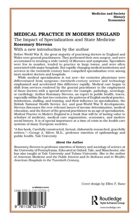 Produktbild: Medical Practice in Modern England