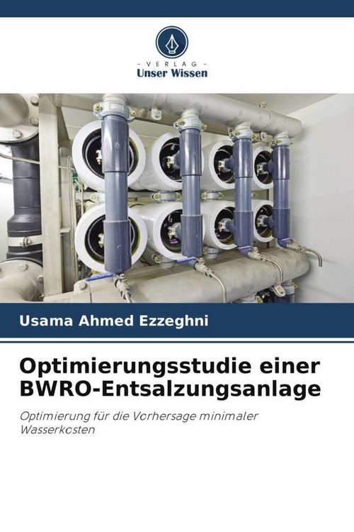 Produktbild: Optimierungsstudie einer BWRO-Entsalzungsanlage