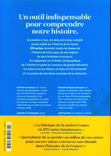 Produktbild: Atlas historique de la France