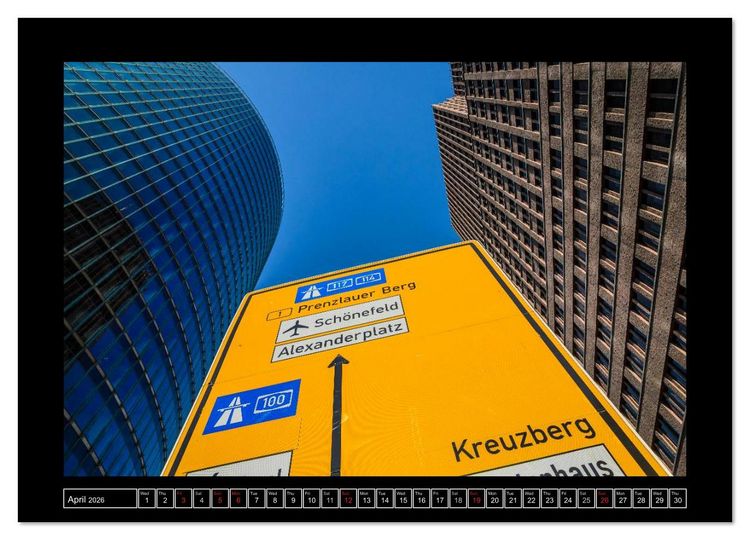 Produktbild: Berlin. 2026 (Wall Calendar 2026 DIN A3 landscape), CALVENDO 12 Month Wall Calendar