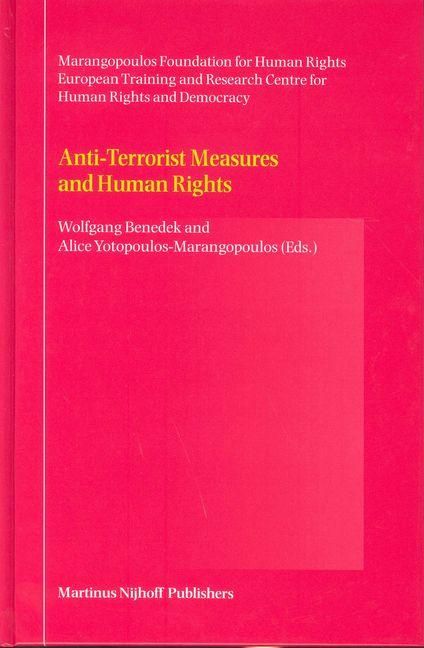 Produktbild: Anti-Terrorist Measures and Human Rights