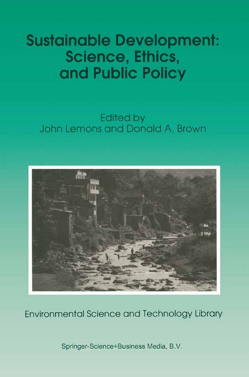 Produktbild: Sustainable Development: Science, Ethics, and Public Policy