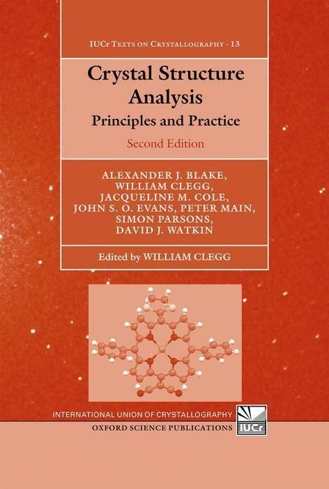 Produktbild: Crystal Structure Analysis 2/e